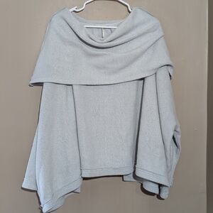 Free People Huntington Oversized Pullover Fleece Size L